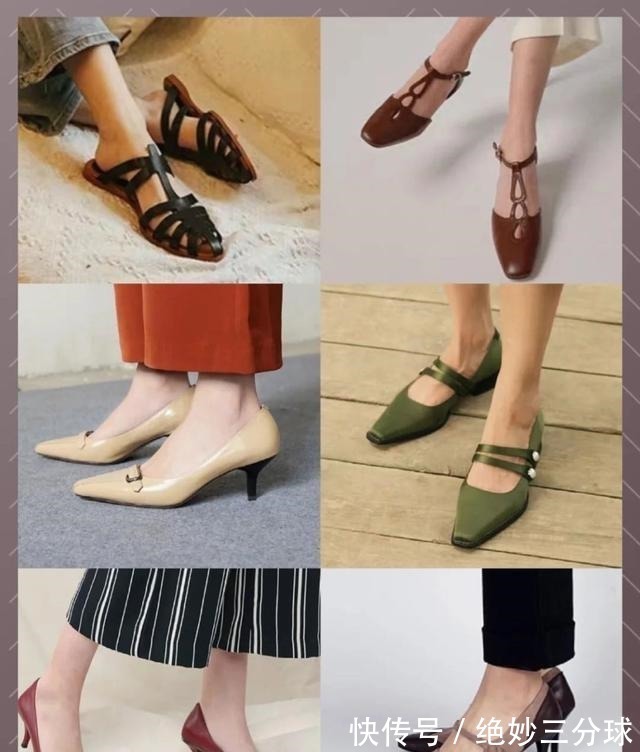 女鞋 春天的第一双美鞋,当然是选这双复古又时髦的鞋子呀!
