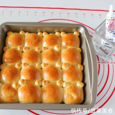 小熊|#“佳”节好滋味# 小熊挤挤面包