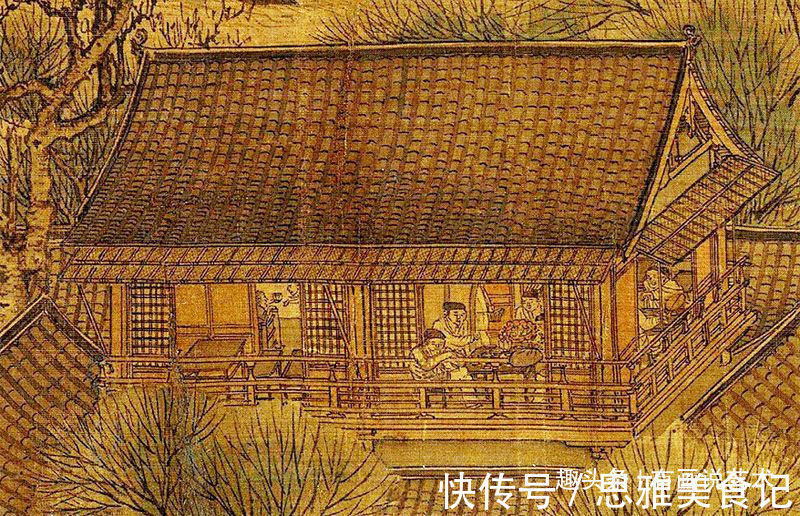 海竿&一幅千年古画,放大5倍后,发现如今最火职业