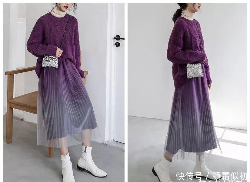 女生冬季这么穿搭,美丽