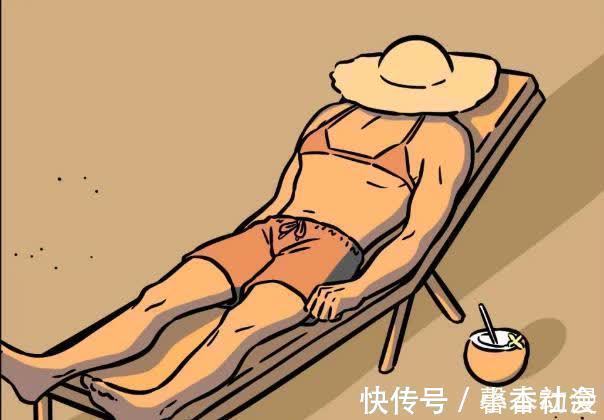 路人|非人哉:刑天享受日光浴,结果被晒成笑话,路人看后笑哈哈!
