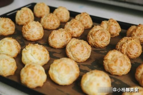 泡芙|泡芙自己在家就能做，用料足，口感好，更香更美味！