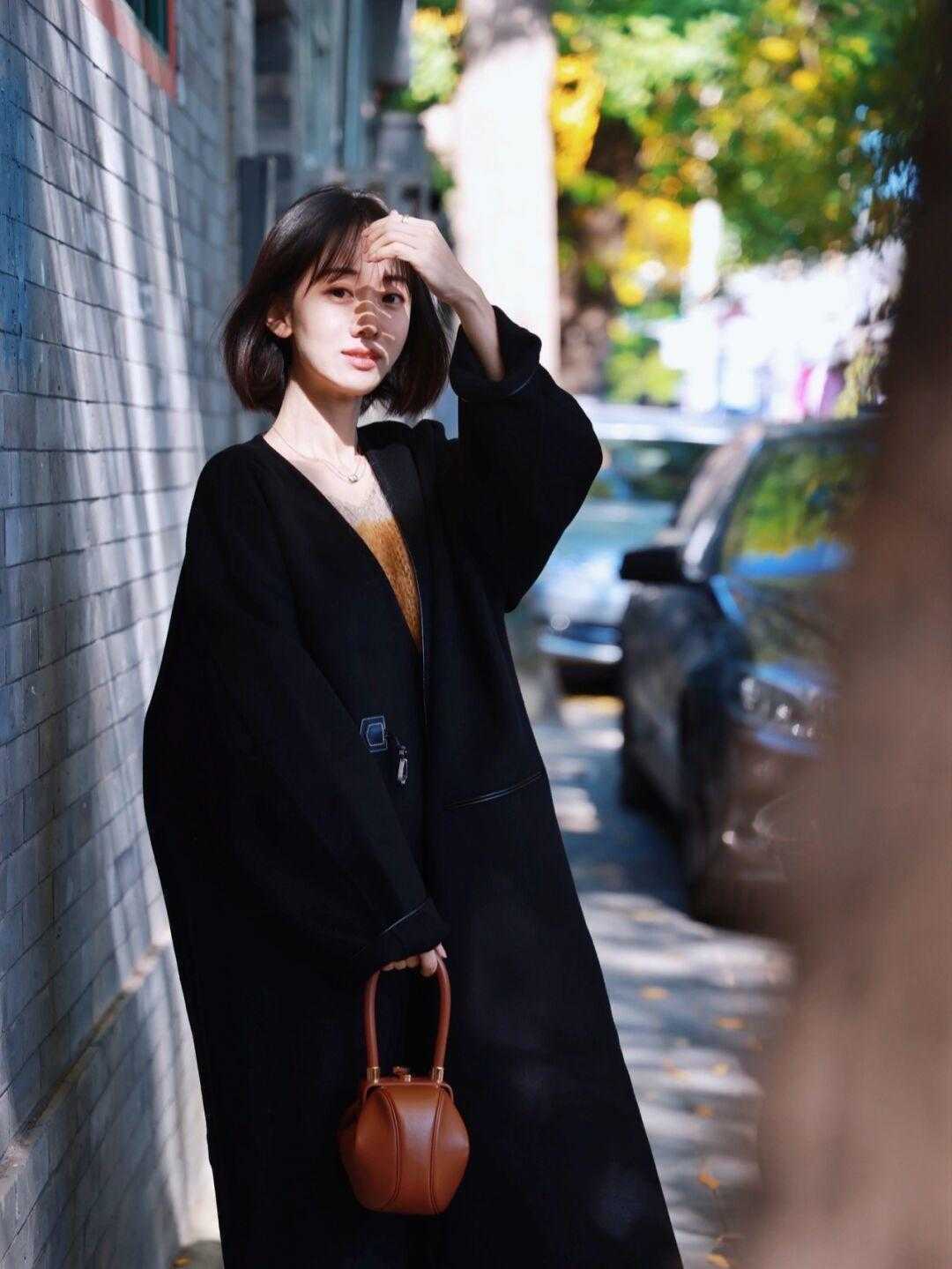 温暖|秋冬大衣的温暖,娴静柔和不负秋冬意