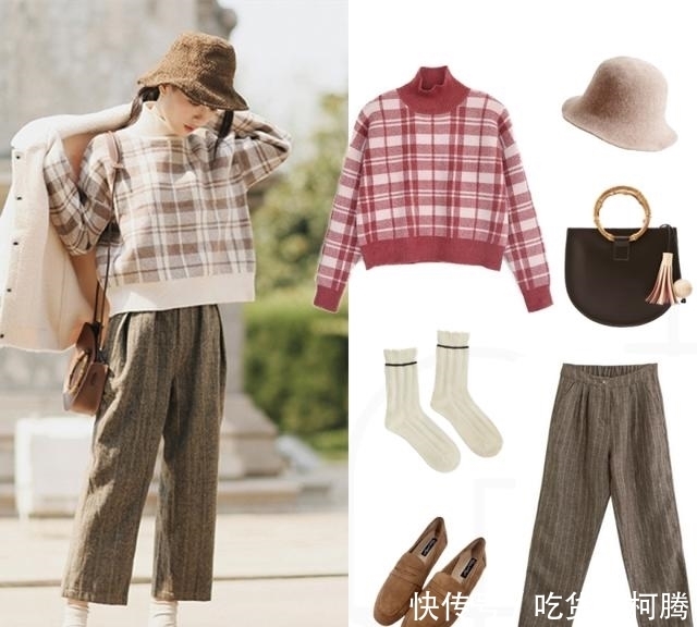再也|经典的毛衣穿搭,冬天再也不发愁内搭,每天都做精致女孩!