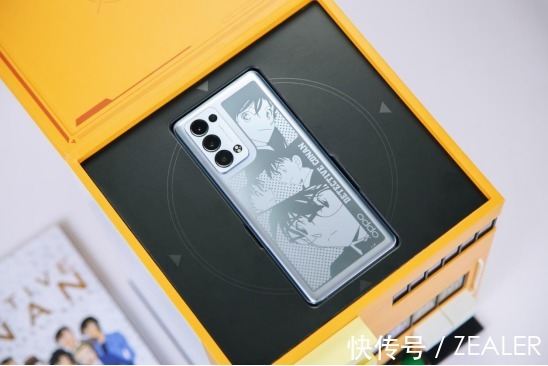 p绿厂联名新高度?Reno6 Pro+柯南限定版开箱:深度还原动漫细节!