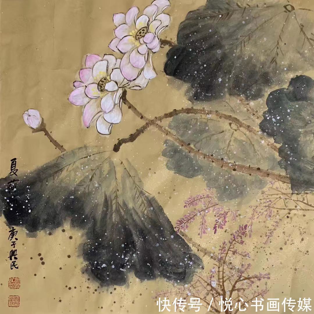 唐风！香韵无限—画家张兴民国画作品欣赏