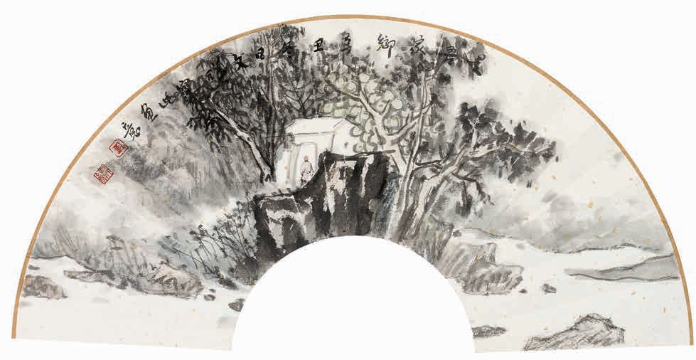 水墨&福虎迎春——陈文瑛国画水墨艺术作品欣赏