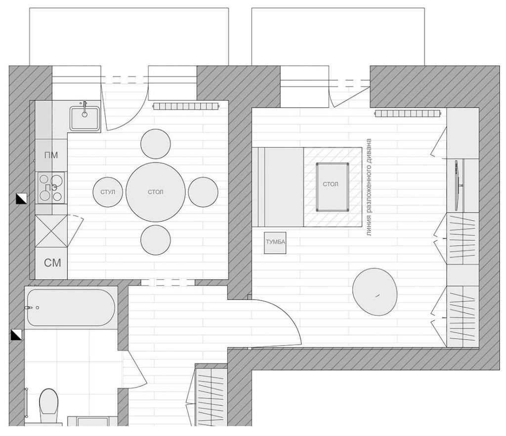 小户型|他家仅41㎡,装修效果却清爽敞亮很实用,家有小户型的可以参考下