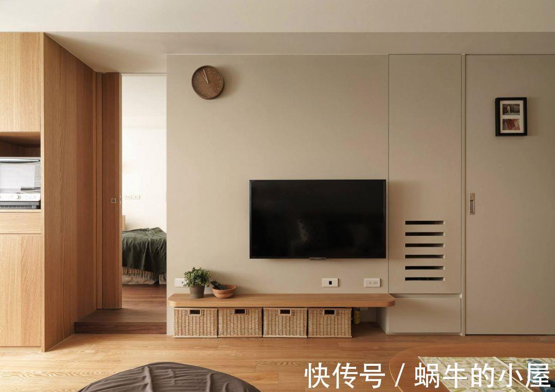 小公寓|小户型yyds!看人家这套43㎡MUJI风小公寓,1㎡都不浪费!
