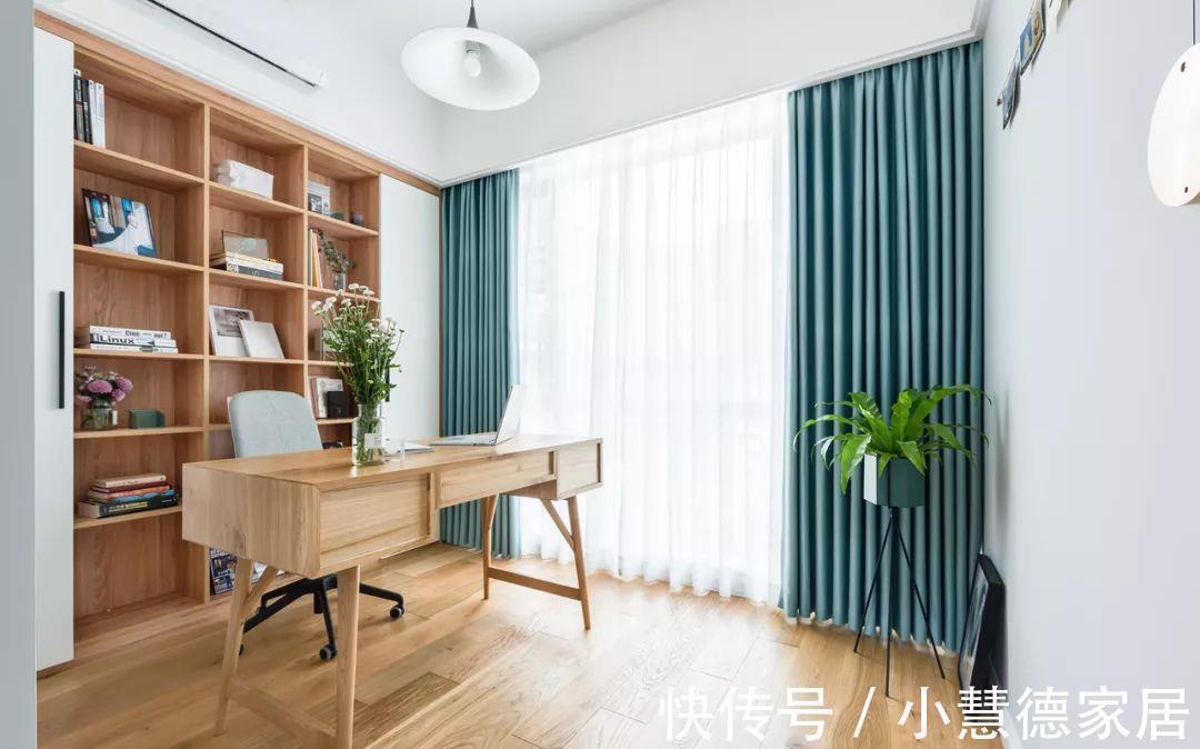 色调|106㎡北欧风小户型,简单的色调搭配原木色,原来还能这么好看!