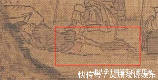 画作#清明上河图放大数倍后,发现了一尴尬场景树下睡觉的小伙在干嘛