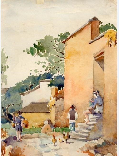 白山&建筑学家林徽因的设计图和手绘图 果然是一代才女