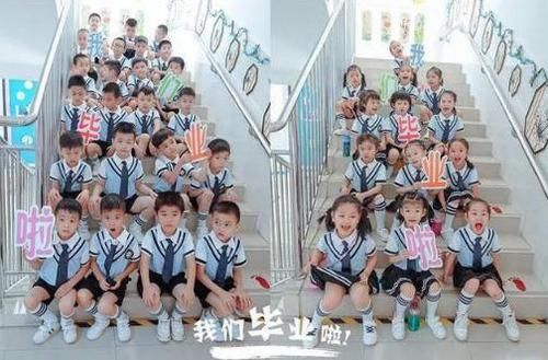 幼儿园“毕业照”走红，丝毫不输大学生，园长：生活需要仪式感