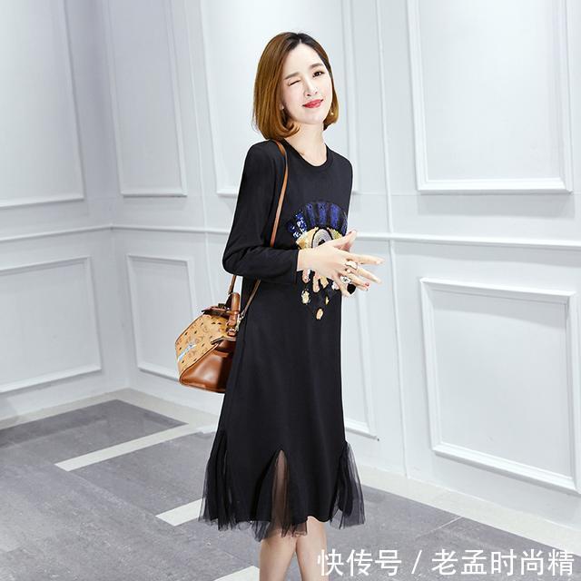 永不过时的黑色经典,微胖妹子显瘦百搭还时尚