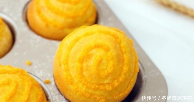 高筋面粉|红薯还可以做成无油面包、早餐桌和营养汤红薯面包