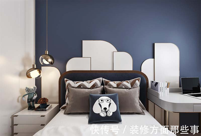 背景墙|151平现代风四居室,诠释不一样的现代生活仪式感