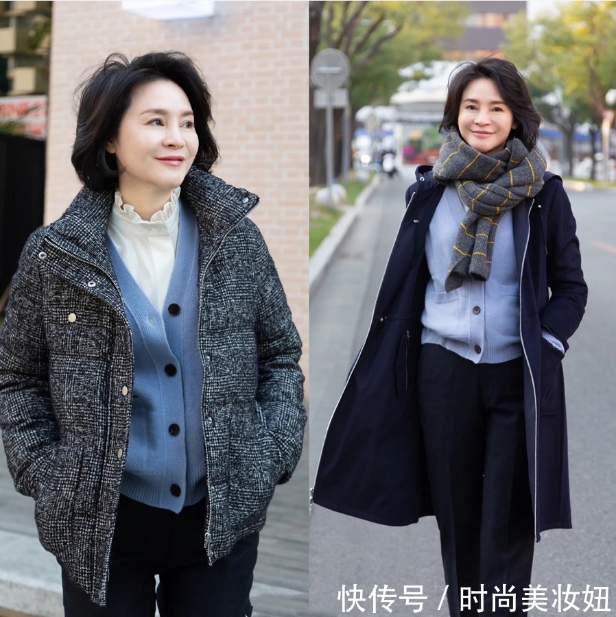 保暖度 这才是50岁女人的穿衣榜样,不扮嫩、不做作,也美得高级优雅