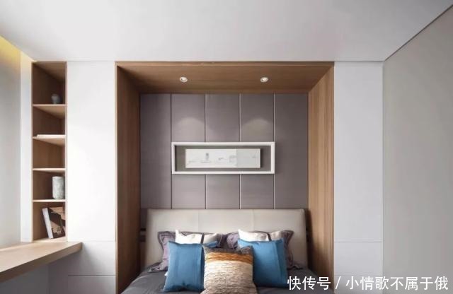 实用|快扔掉床头柜，老土又占地，现在年轻人卧室都这样装，美观更实用！