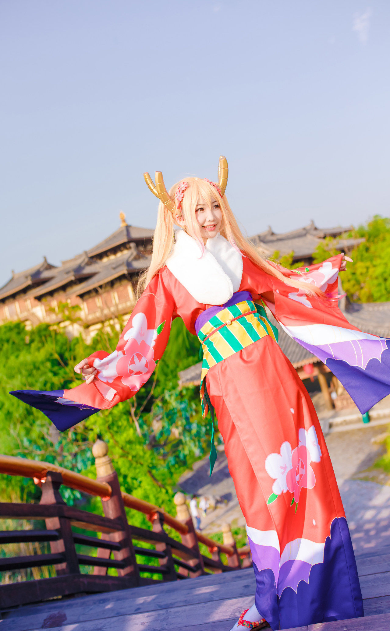 托尔|康娜和托尔的和服之旅cosplay