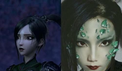 小青|当《白蛇缘起》中主角变成“真人“后,小狐狸变如花,白蛇太迷人