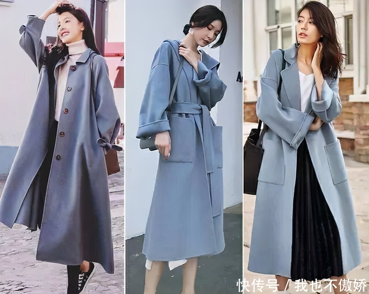 搞定|秋冬季高级感穿搭示范,一件大衣搞定轻熟风,知性又优雅