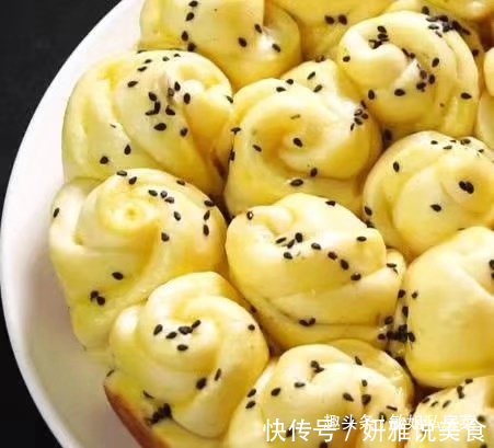 4个鸡蛋,不放一滴水,教你做花样馒头,不用水蒸,好吃还有营养