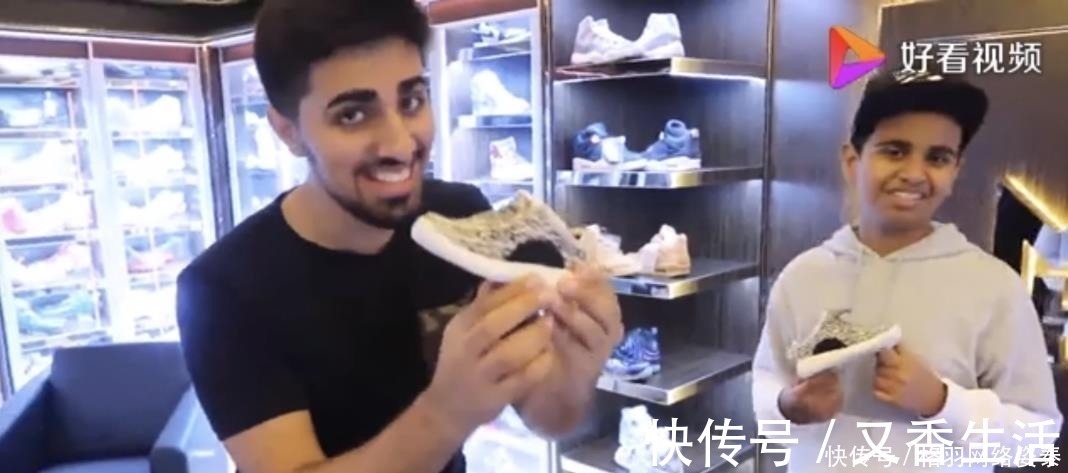 土豪|土豪的这双鞋在迪拜只有一双,Yeezy都是给猴子穿——我佛了