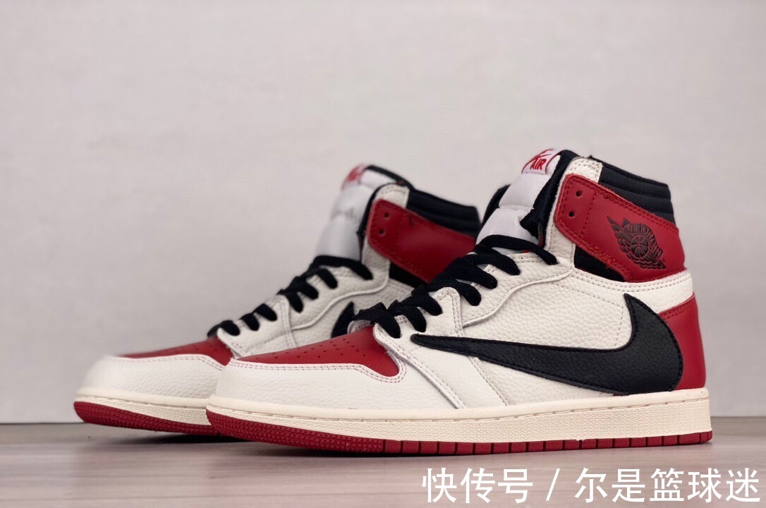 travis TS藤原浩联名闪电倒钩 红白!