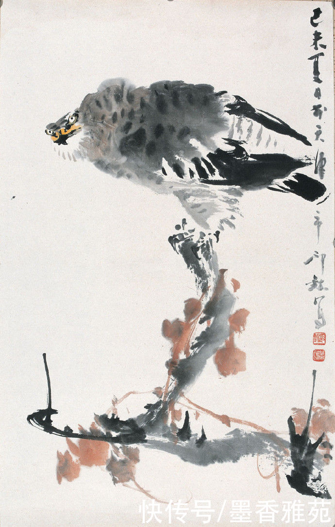 花鸟画|当代画家萧朗精品花鸟画作品欣赏