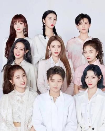 女團出道粉絲排名,硬糖少女最高550W,看到THE9難怪她們更火