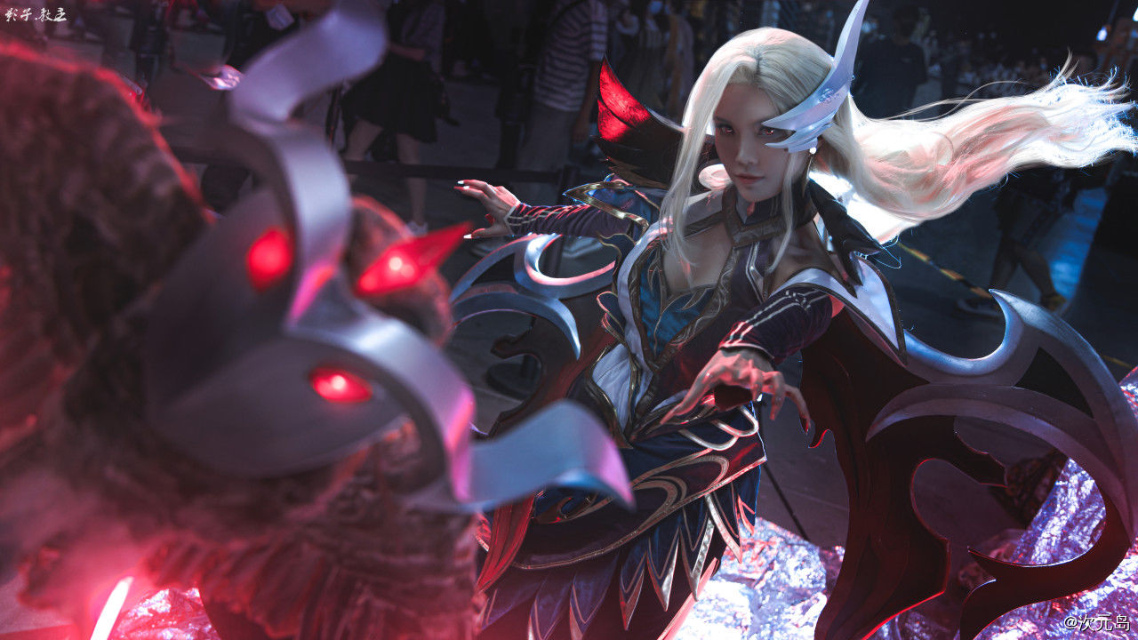 cos场照|【COS场照】英雄联盟·至尊魔女·莫甘娜cosplay