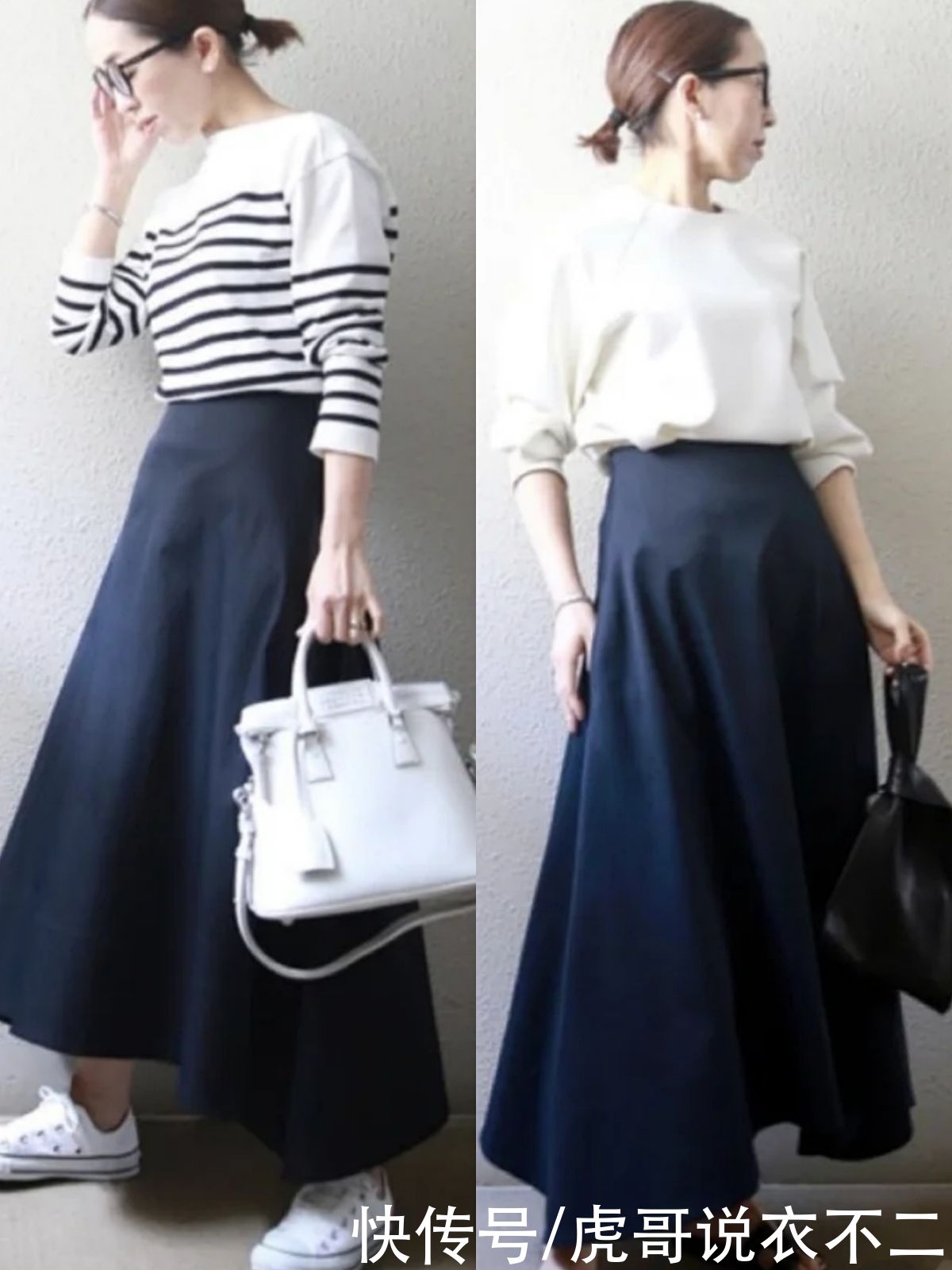 高腰|女人年近50岁，穿衣懂得简约更高级，日本编辑的穿衣经验全在这里