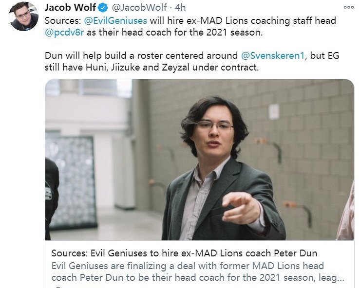 EG|终于醒悟了？EG将放弃养老的Bang，Huni也快要没了