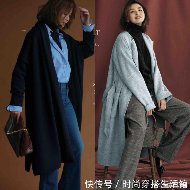 针织衫 降温后怎么穿时髦又保暖?我总结了这4个思路,照着穿显瘦有气质