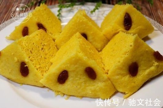 玉米面|一碗玉米面，2个鸡蛋，教你粗粮细做，暄软香甜，比馒头简单好吃