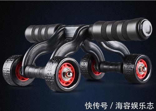 肌肉|想练腹肌,一个健腹轮就足够了,一起学习一下