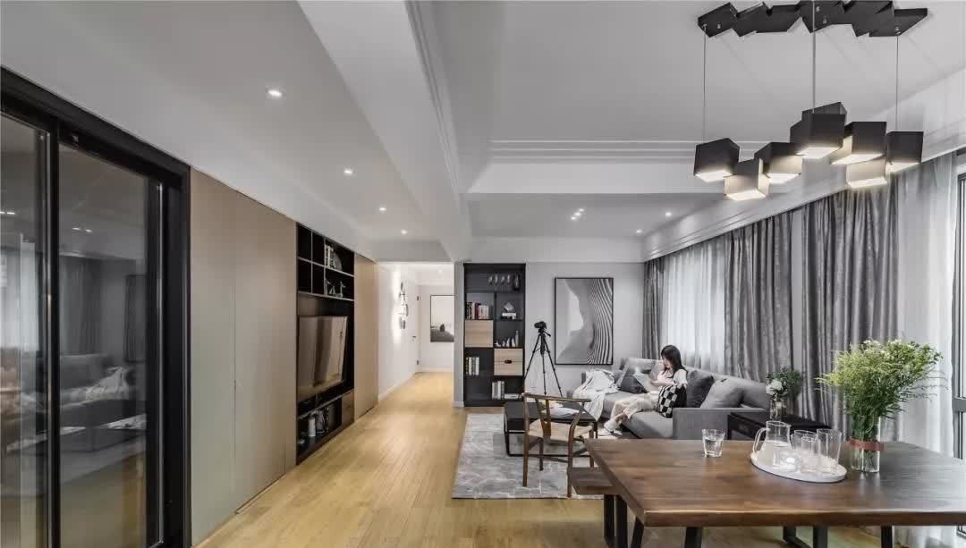 大空间|150平方米的美式风格,三口人的幸福生活,浪漫又甜蜜