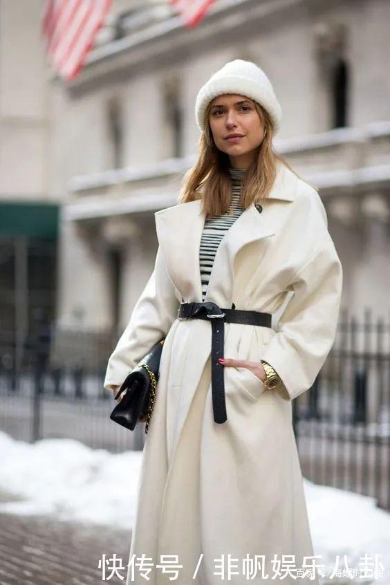 大衣,还是白色最气质!