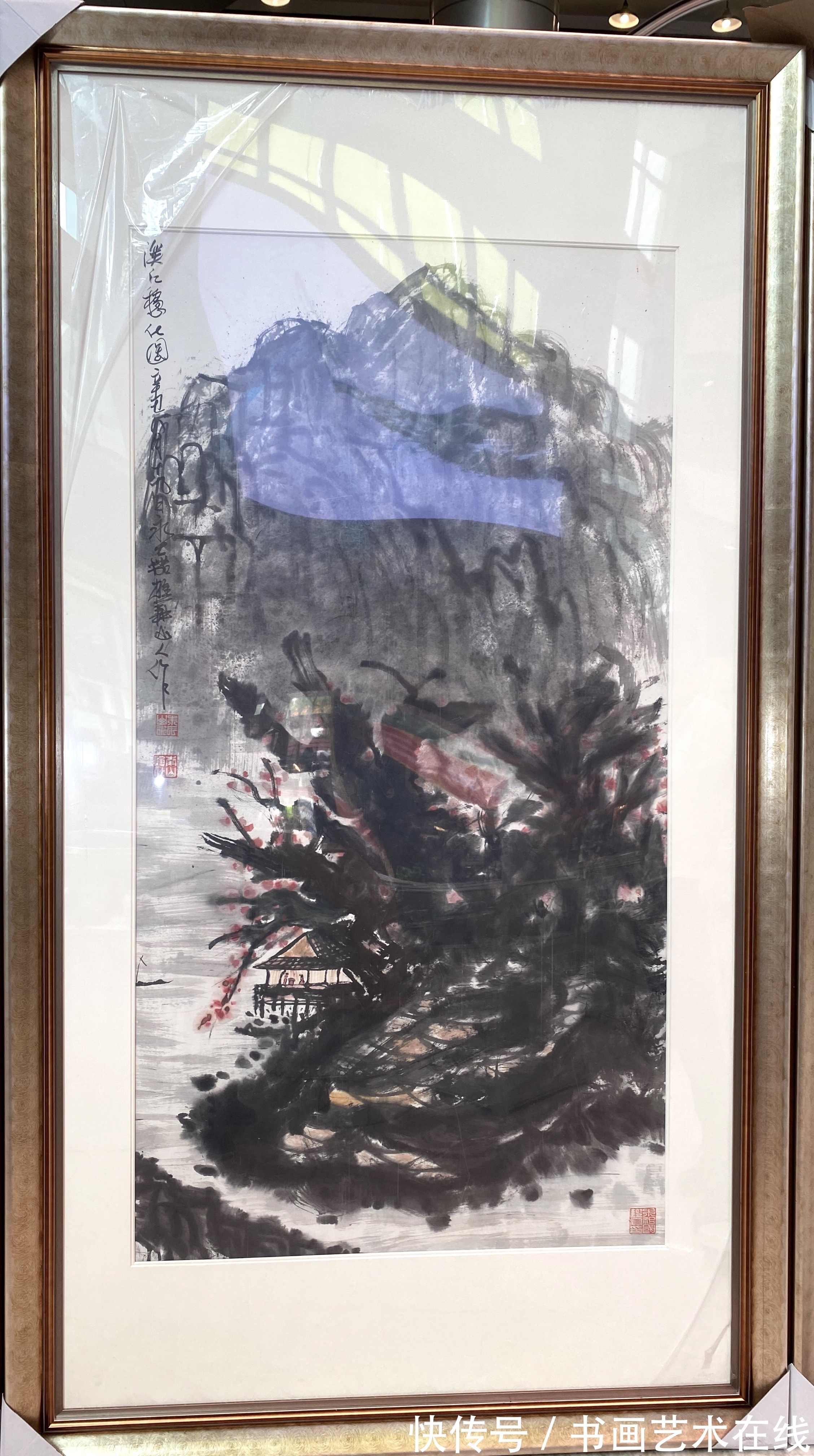 朱祖国#崔如琢、陈家泠、朱祖国,纵览山河之美、当代山水画名家