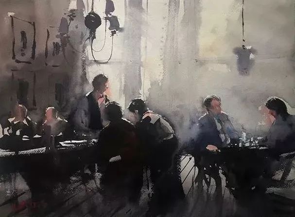 艺术家!世界上最有激情的水彩艺术家,这才是真正的水彩大师!