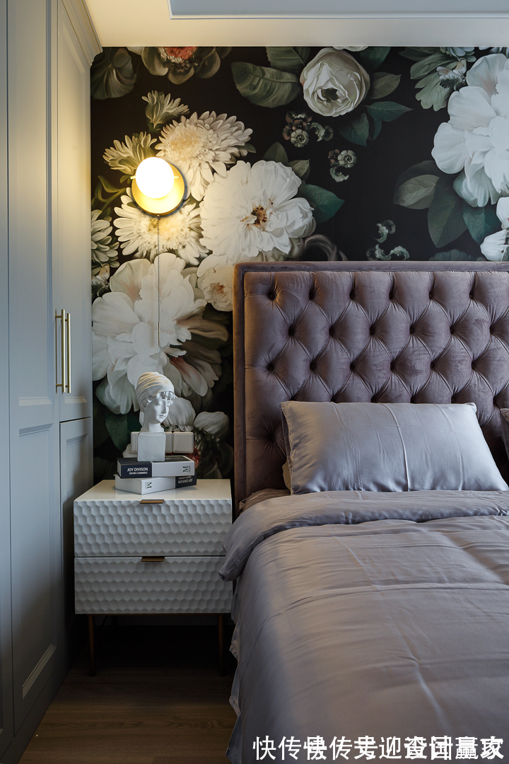 四居|130㎡轻奢四居,融入美式的沉稳庄重,打造温柔的质感生活