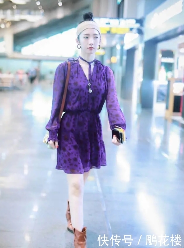 吸引力|孟美岐为显腿长，大胆挑战“渔网袜”，不料暴露多肉腿