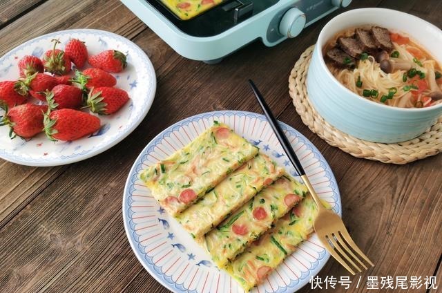 小两口周末早餐,多多膳食纤维,营养美味不长肉,做法特简单!