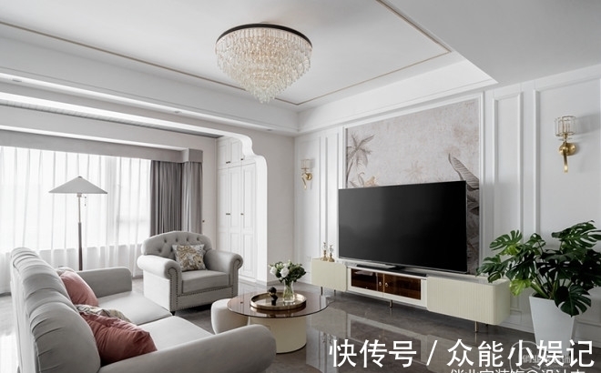 美式|现代美式轻奢风格装修设计案例