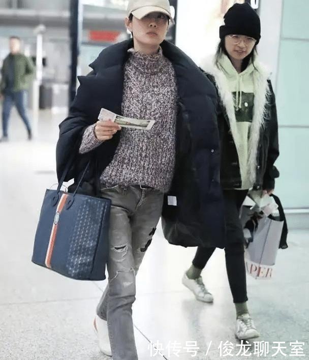 马伊琍|马伊琍短发留长,看着比从前显嫩了不少,还更有女人味了!