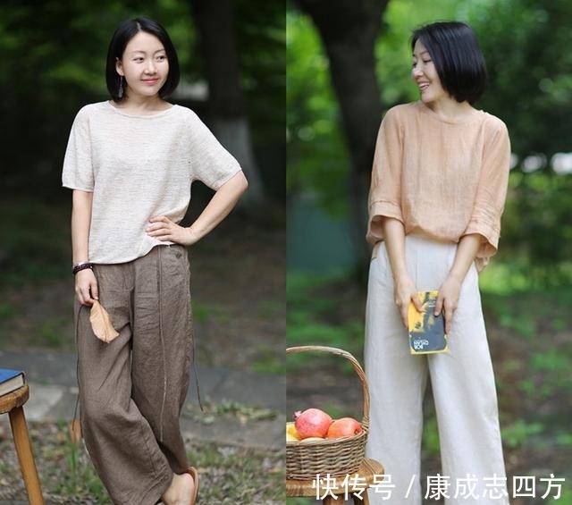 出游 女人上了年纪，出游时别穿得太花哨，试试这么搭，时髦高级更上照！