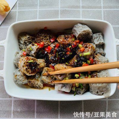 紫林陈醋|#夏日开胃餐#照烧酱吸汁荞麦面藕，低脂肪又健康的减肥食品
