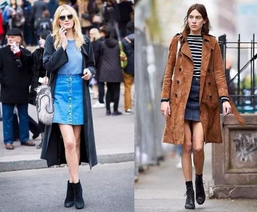 外套+裙子，大衣+阔腿裤，这三组CP显瘦又时髦，非常适合微胖女生