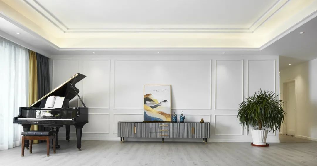 现代|500㎡现代美式,简约舒适的大平层,生活淡雅从容而高级