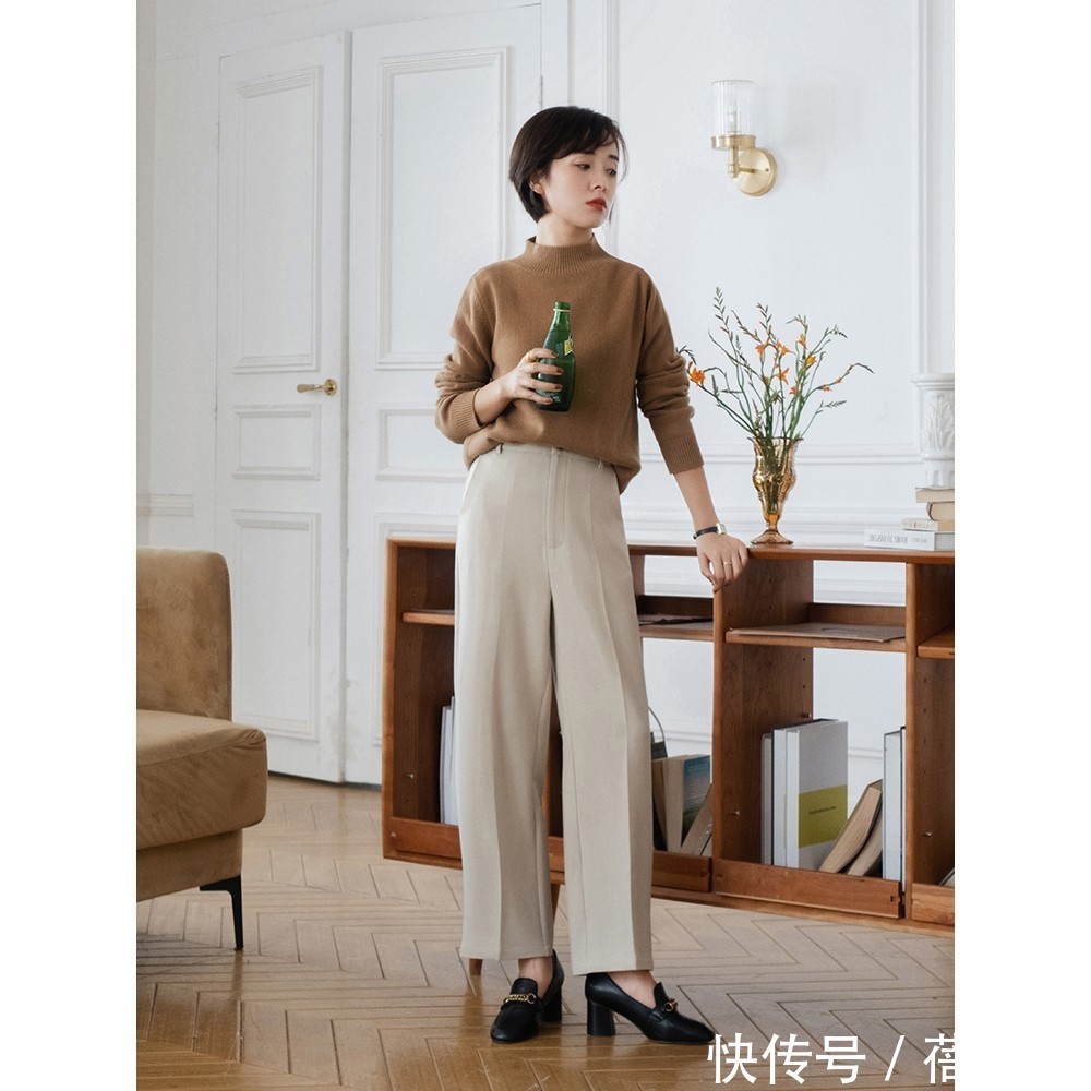one 衣品比长相重要,把“西裤”穿到极致的女性,“高级感”扑面而来